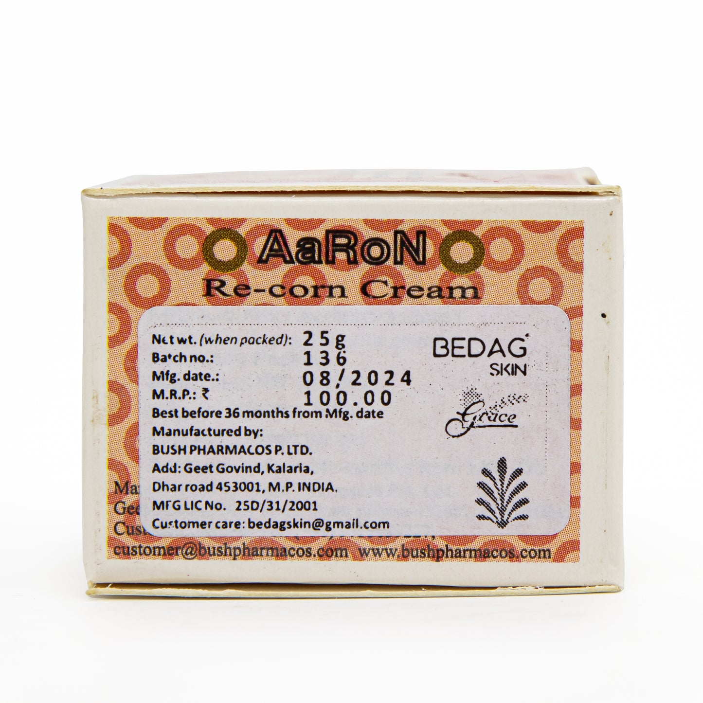 AARON RE-CORN CREAM (25g)