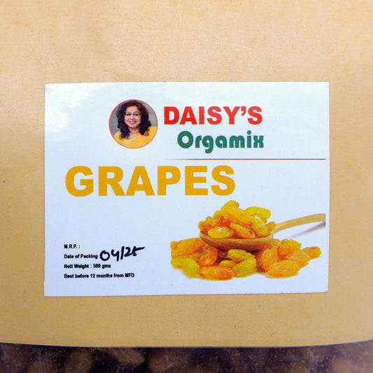 Daisy Organic's Grapes (500g)