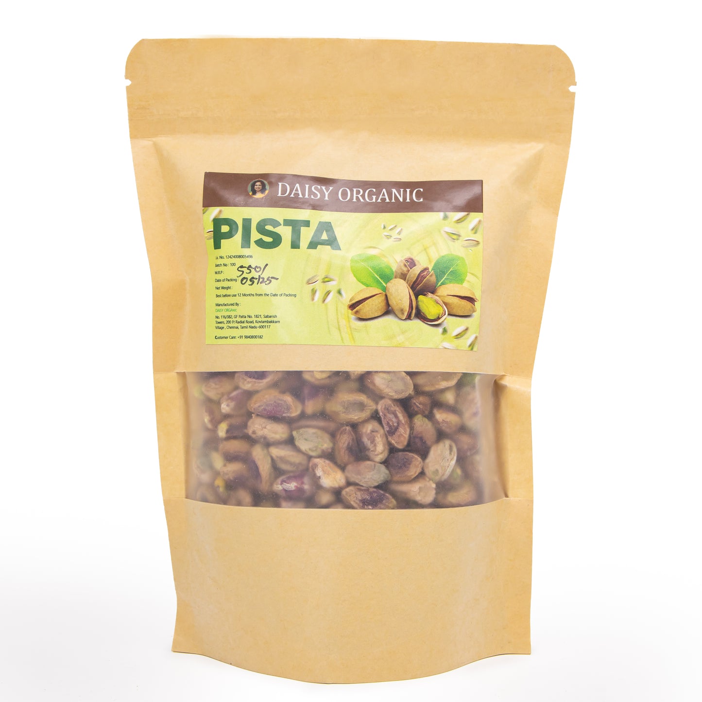 Daisy Organic's Pista (250g)
