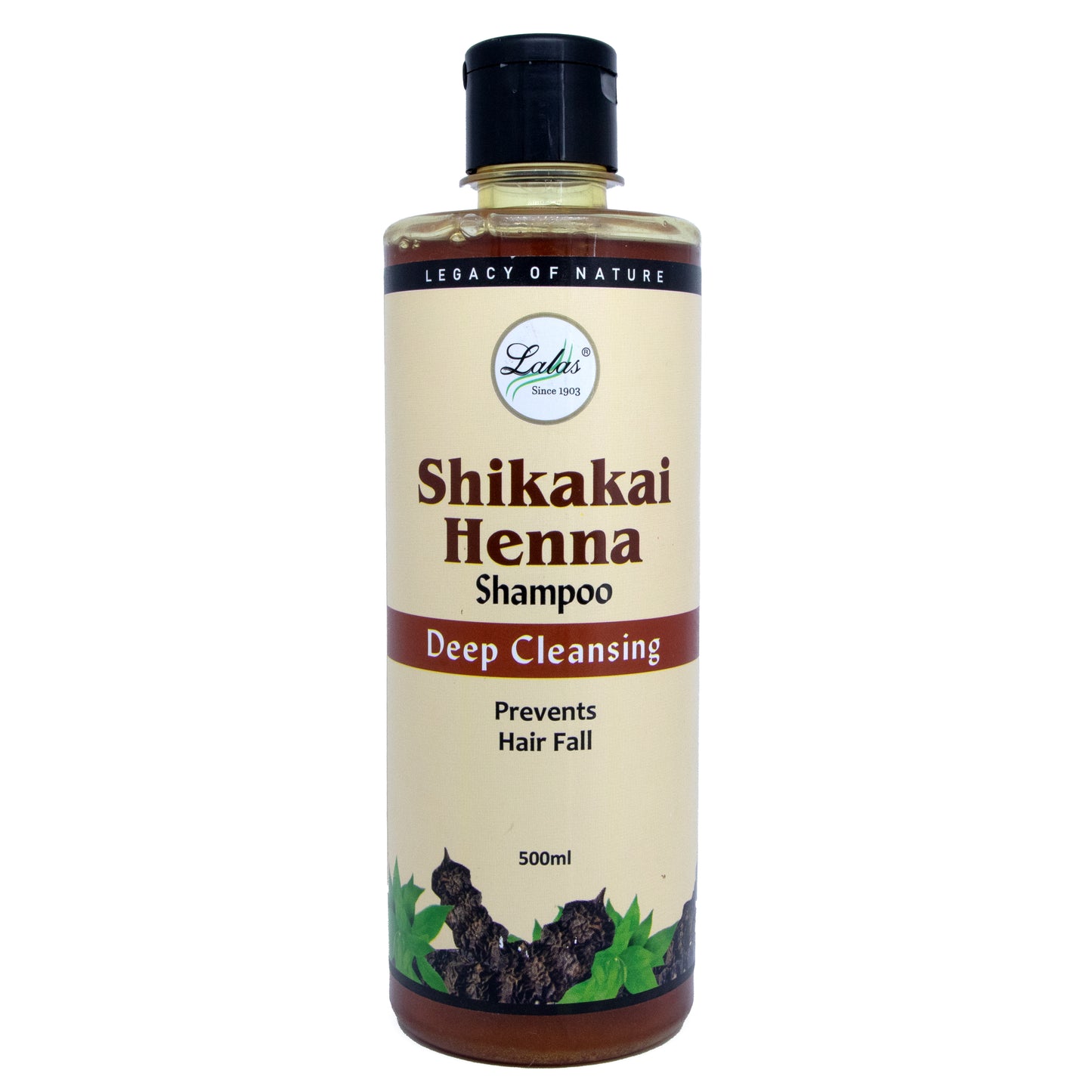 Lala's Shikakai Henna Shampoo (550ml)
