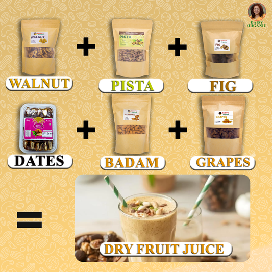 Dry Fruit Juice Combo