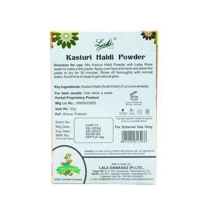 KASTURI HALDI POWDER ( 50G )