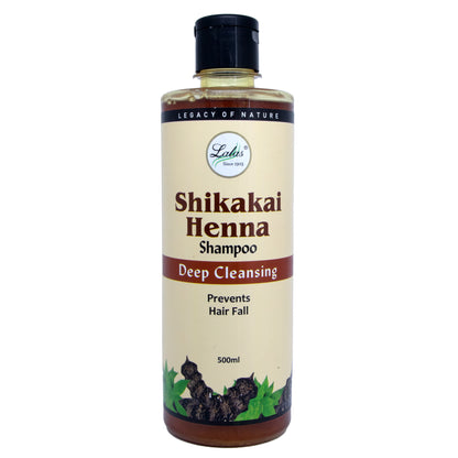 Lala's Shikakai Henna Shampoo (550ml)
